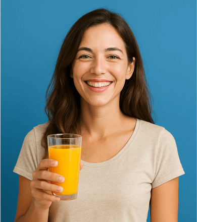 Portrait of Georgia Belly, Founder of Juicee